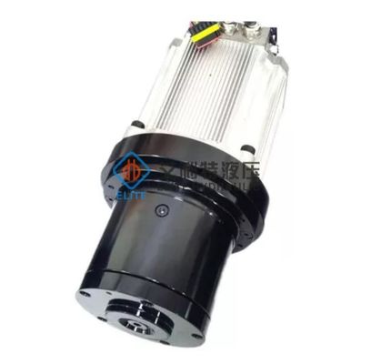 10kw Electric Wheel Drive 2200nm Planetary Gearbox with Multiple Disc Brakes