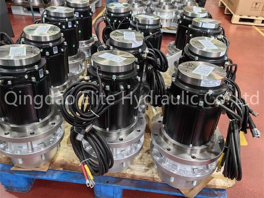 Higher Load Capacity 5.2 Kw Electric Planetary Gearbox with Multiple Disc Brakes