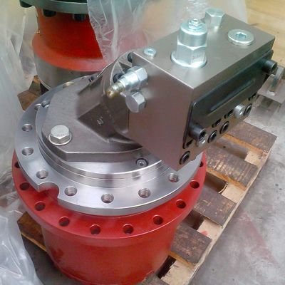 Dana Brevini Ctu3700 Travel Track Drive 70000nm Planetary Gearbox Multiple Disc Brakes