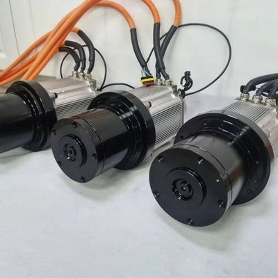 Multiple Disc Brakes for High Power Electric Motor and Gearbox of Lifting Platform