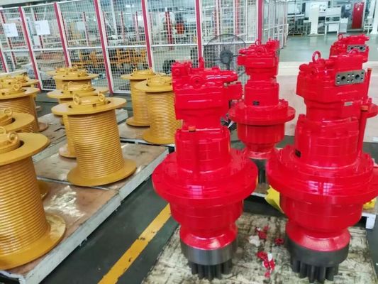 Planetary Gear Box for Motorcycle Slewing Drives in Custom Design Mining Machine