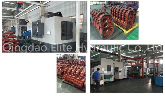 Easy Assembly Machinery Multiple Pad Pump Drives with Hardened Tooth Surface Gearbox