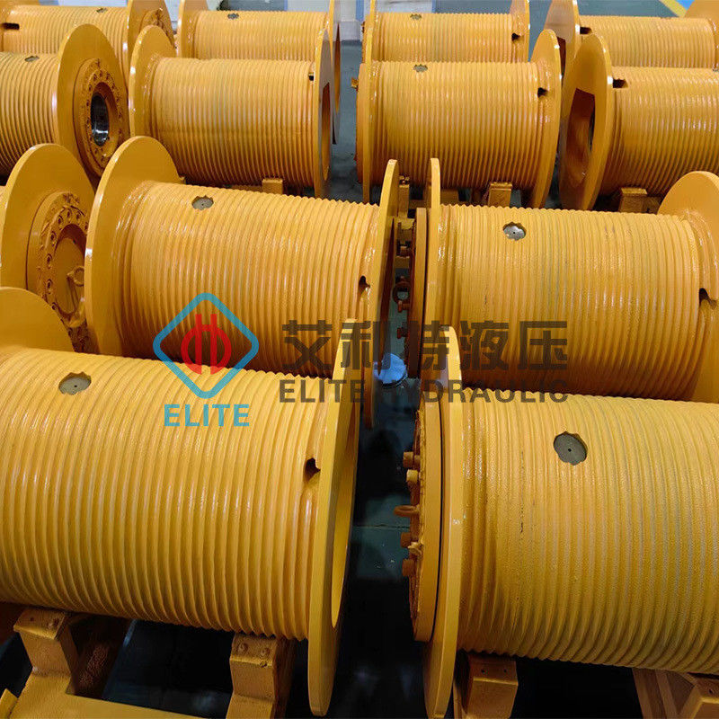 16t Truck Crane Winch Drive 9500nm Planetary Gearbox with Notchless Ground Tooth Root