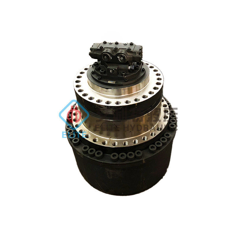 Easy Assembly Planetary Gearbox 60000nm Hydraulic Winch Drive with Two Motor Connections